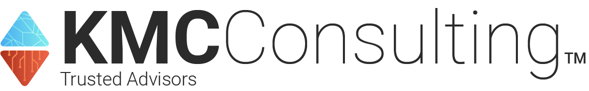 KMC Consulting logo color black