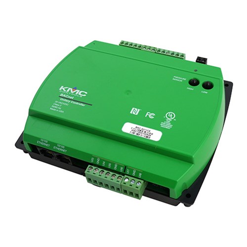 Controller: Unitary, BACnet AAC, Pressure Sensor, Clock, Ethernet | KMC  Controls