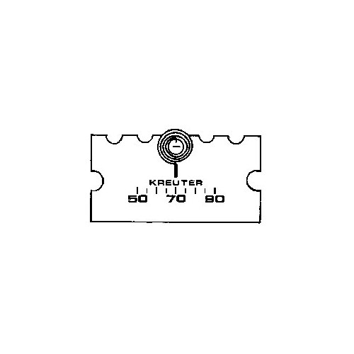 HPO-0047-10 - Accessory: CTC-1600 Scale Plate, Horiz F