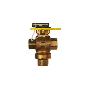 VFB-4612FBC - Valve: 3" 3W NPT, 200 Cv, Quick Mount