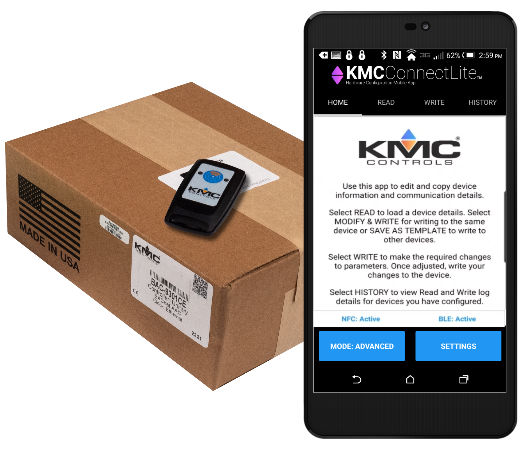 KMC Connect Lite Mobile App