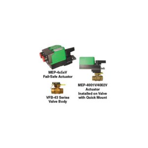 VEB-4303GBCK - Valve: 3/4" 2W NPT, 2.4 CV, Proportional, Non-Failsafe