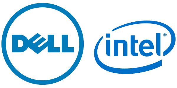 Dell and Intel Logos