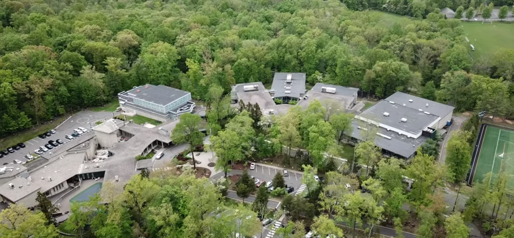 Drone Shot Of Building