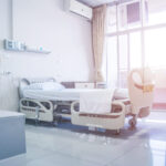 Inside clean room hospital on morning